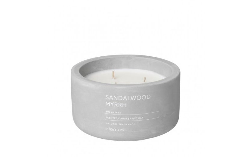 Scented Candle FRAGA XL Sandalwood Myrrh - Blomus