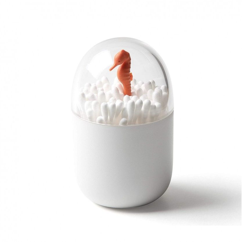 Seahorse Cotton Bud Holder - Qualy