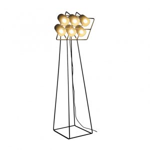 Multilamp Football Floor Lamp Black - Seletti