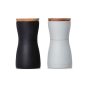 Set Pepper & Salt Mill TWIN (Plastic / Wood) - AdHoc