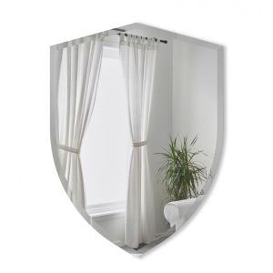 Shield Wall Mirror 80 x 57 cm (Clear) - Umbra