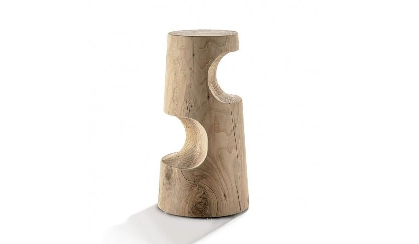 Slalom Stool High (Scented Cedar Wood) - Riva 1920