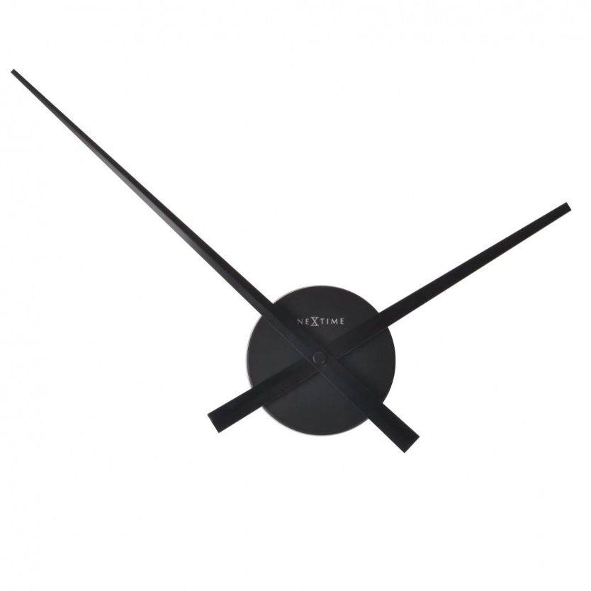 Small Hands Wall Clock (Black) - NeXtime