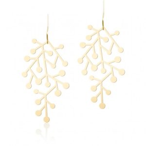 Snow Days Earrings S (Gold) - Moorigin