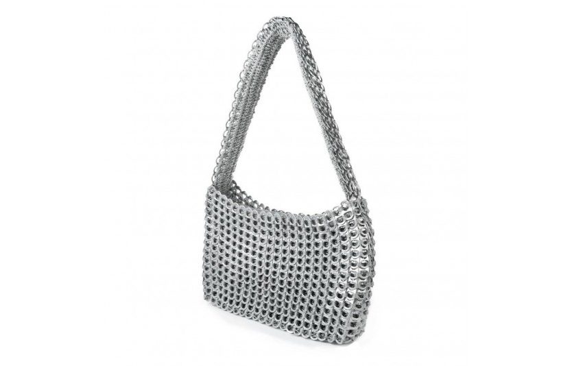 Socorro Handmade Recycled Bag (Silver) - Escama Studio