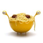 Spaghetti Monster Colander (Yellow)