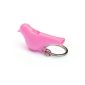 Sparrow Keyring & Whistle (Pink) - Qualy