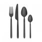 STELLA 16-Piece Cutlery Set (Black) - Blomus
