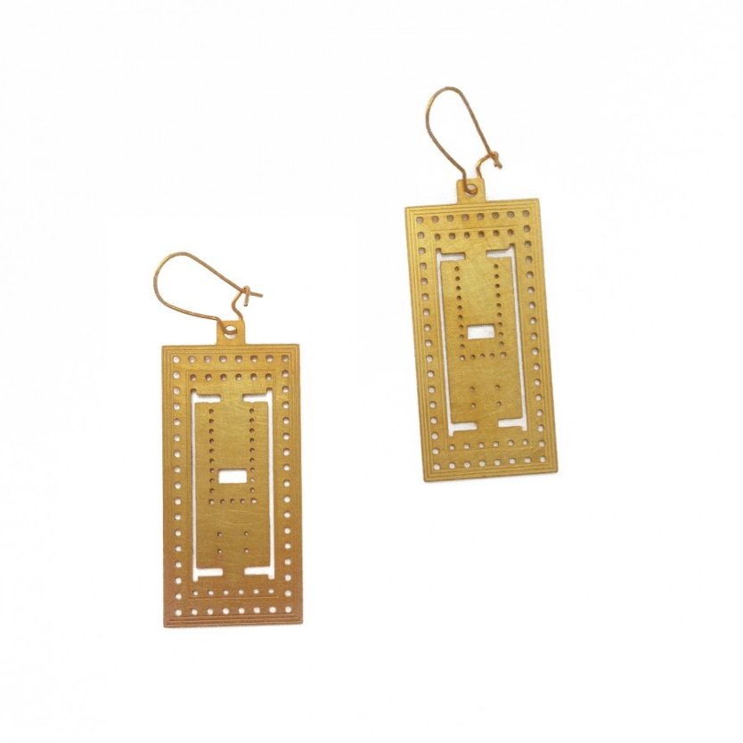 The Parthenon Earrings - A Future Perfect