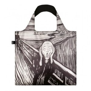 The Scream by Edvard Munch Foldable Shopping Bag - Loqi
