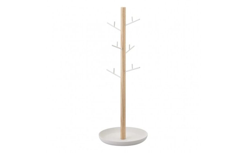 Tree Accessory Stand (White/ Ash) - Yamazaki