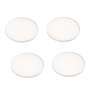 Tower Silicone White Coasters (Set of 4) - Yamazaki