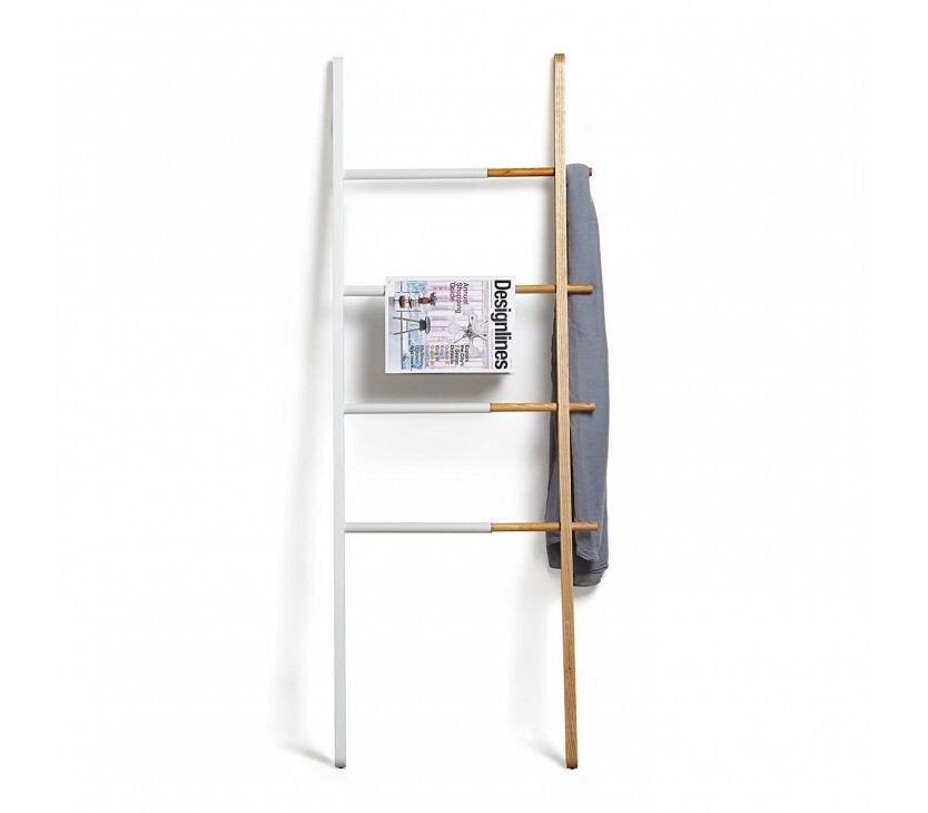Hub Ladder (White / Natural) - Umbra