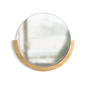 Mira Wall Mirror (Natural) - Umbra