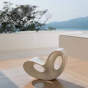 Voido Rocking Chair (White) - Magis