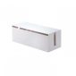 Web Cable Box Organizer (White) - Yamazaki