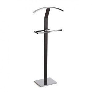 Wengue Clothes Stand (Brown / Silver) - Versa