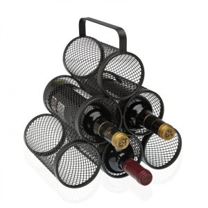 Wine Holder (Steel / Black) - Versa