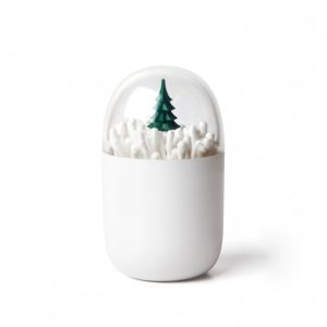 Wintertime Cotton Bud Holder - Qualy